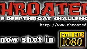 Petite Teen Slut Deepthroats Thick Prick in Hardcore Facefuck POV