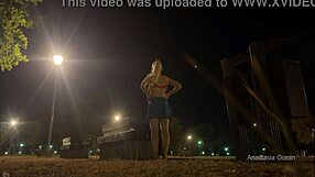 i change outfits flashing pussy tits in park