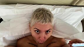 dear, breakfast's ready... open wide for sloppy deepthroat?