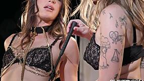 busty blonde rides katrina colt's mouth to cum