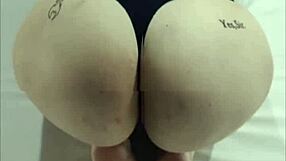 curious chubby latina milf goddess worships her fat ass hairy armpits feet