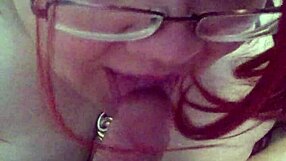 BBW's Pretty Lips Hint At Heavenly Cock Sucking