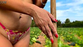 Summer Outdoor 69 with Deepthroat Ball Licking Cumshot