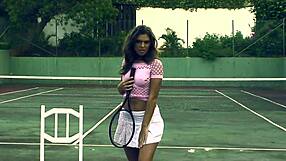 Slim Teen's Fingers Dive Deep Into Her Own Hairy Pussy At Home