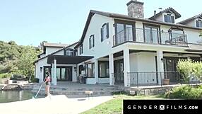 college cutie meets hot trans girl from genderxfilms