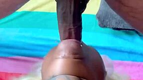 you seeing this blonde slammed by big black cock doggystyle creampie pov blowjob?