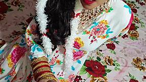 Indian Babysitter Takes Brother's Cock in Bedroom Creampie with Clear Hindi Audio