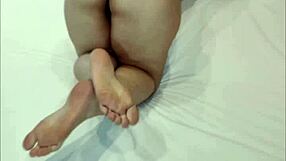 curious chubby latina milf goddess worships her fat ass hairy armpits feet