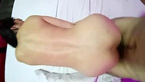 skinny latina mature bends for cute anal assfucking