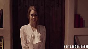 Boss Dominates Petite Secretary Jill Kassidy With Rough Office Spanking And Facial!