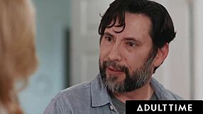 Petite teen caught riding cock doggystyle with loud moans and clit rubbing