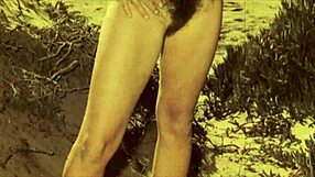 my secret vintage mermaid hairy pussy beaver natural tits retro life