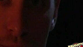 Guy Blasts Huge Cum Load All Over Her Massive Fake Tits After Rough Doggy