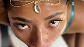 wanna see her deepthroat that monster cock like a total slut?