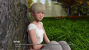 Ever wonder how a nerdy teen slut rides monster cock outdoors in ripped clothes?