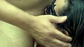 Hotwife with tight pussy rides muscular amigo's cock cowgirl while cuckold husband watches cum in mouth