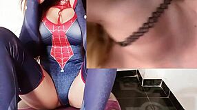 A curvy goth Latina with huge tits fucks her perverted stepbrother hard.