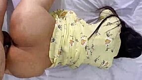 Milkman Demands Cash so Naked Madam Offers Tight Ass for Hard Anal Fuck