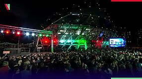 Hungarian Midget Roughly Fucks Europe Before Cheering Public Crowd