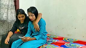 rahul rams girlfriend and wife same bed dirty threesome rough sex