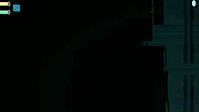 White Haired Hentai Babe Deepthroats Caped Man's Huge Cock in Erotic Game