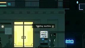 White Haired Hentai Babe Deepthroats Caped Man's Huge Cock in Erotic Game