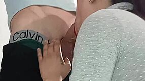 Young Latina Delivers Monster Cock Deepthroat Blowjob Ending In Facial Cumshot