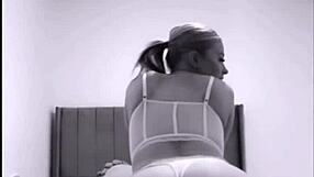 curious about this horny teen british student's solo squirting toy play?