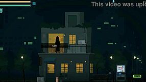 White Haired Hentai Babe Deepthroats Caped Man's Huge Cock in Erotic Game