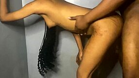 Petite stepsis craves early morning black cock homemade licking fuck