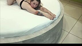 curious chubby latina milf goddess worships her fat ass hairy armpits feet