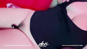 Busty Indian Aunty's Hairy Pussy Dripping in Passionate Solo Masturbation