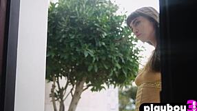 petite milf ivy rose flaunts curvy booty and sexy body