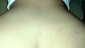 ella's huge latina ass bent over for pov monster cock anal creampie and pussy riding