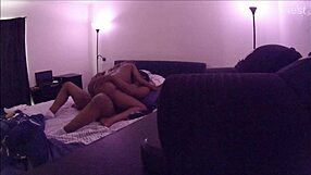 Ebony Wife Bent Over for Big Black Cock Doggystyle Pounding