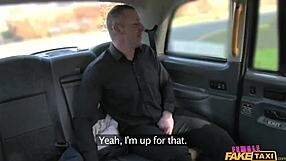 did this british milf just rimjob and finger a passenger's ass in her taxi?
