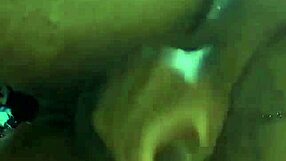 WOW, hairy amateur pussy explodes with massive Brazilian cumshot load!