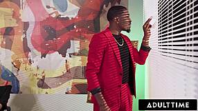 imagine coworkers naughty vintage christmas shoot exploding into wild orgy blowjobs