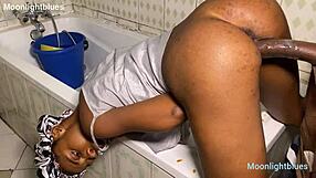 lucky plumber pounds skinny amateur hard