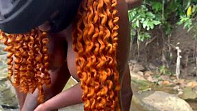 Bold thrusts make beautiful black queens scream loud on his monster cock