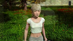 Ever wonder how a nerdy teen slut rides monster cock outdoors in ripped clothes?