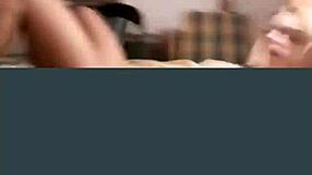 whoa, check out this limp-dick hubby spying on his own wife getting wild!