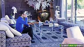 Darcie Belle's Natural Tits Bounce Wild Riding Lucky Guy Doggystyle To Facial