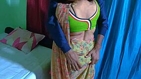 noughty desi bride dances seductively then gets fucked hard on bed by brother-in-law