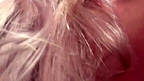 Big lipstick lips and long tongue tease you with dirty cuckold joi talk