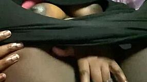 alliyah alecia scott's dripping wet tight creamy ebony pussy creampie solo bedroom moaning