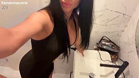 Brunette Femdom Tramples Helpless Slave in BDSM Podcast