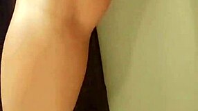 Wife squirts hard on husband's cock doggystyle