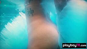 julie kay's huge natural ebony tits bounce free outdoors