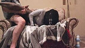 Louis Rides Daddy's Huge Cock to Dripping Orgasm in Passionate Interracial Fuck